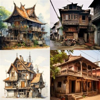  Vernacular Architecture: An Anthology of Traditional Building Techniques - Journey Through Architectural Time and Cultural Essence